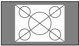 NEC 42XM5 - When "PICTURE SIZE" is set to "OFF" - 2