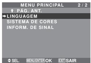 NEC 42XM5 - Operações do Menu - 3