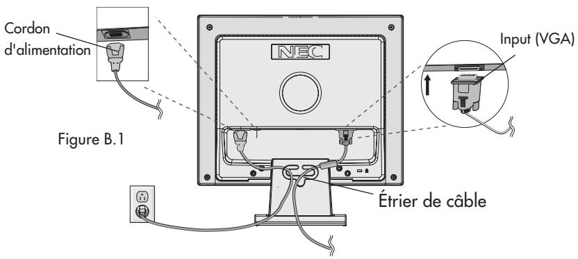 NEC LCD52V - Mise en marche rapide (suite) - 1
