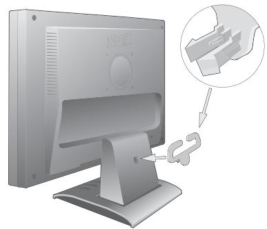 NEC LCD52V - Pour attacher la base au support LCD : - 2