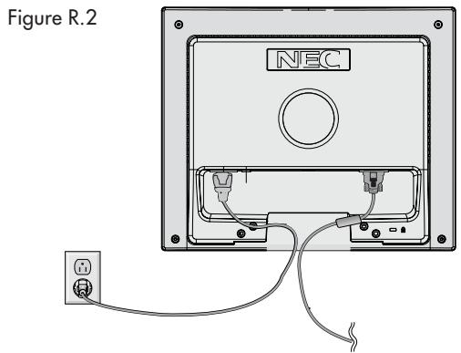 NEC LCD52V - Remove Monitor Stand for Mounting - 2