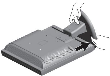 NEC LCD73VXM - Removing the Base - 1