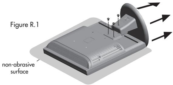 NEC LCD73VXM - Remove Monitor Stand for Mounting - 1