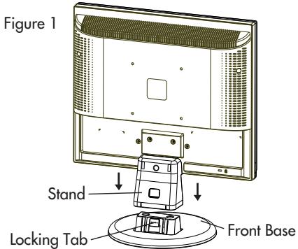 NEC LCD73VXM - To attach the Base to the LCD Stand: - 1