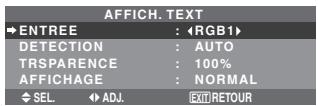 NEC PX-50XM6A - Affichage de l'information comme un texte - 1
