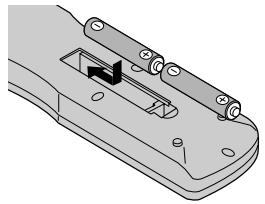 NEC PX-50XM6A - Using the remote control Battery Installation and Replacement - 2