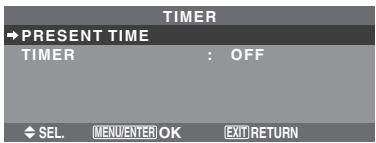 NEC PX-50XM6A - Using the timer - 1