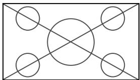 NEC PX-50XM6A - Quando "TAM. IMAGEM" está definido para "DESLIG." - 3