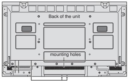 NEC PX-50XM6A - Cable Management - 2