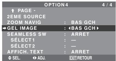 NEC PX-50XM6A - Affichage d'images fixes sur l'écran secondaire - 1