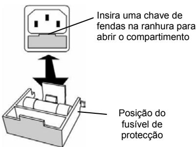 INFOSEC 650 XP SOHO - SUBSTITUÇÃO DO FUSÍVEL - 2