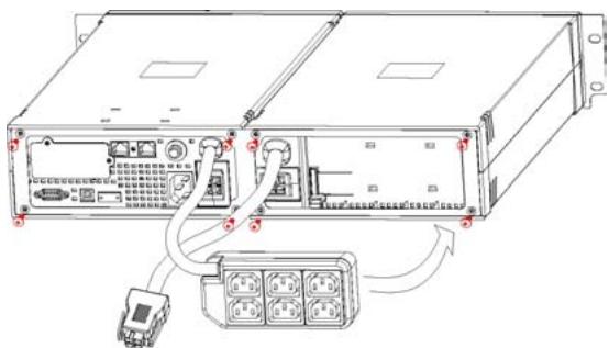 INFOSEC E 3 RM - - The UPS and its battery pack can be placed in rack form - 7