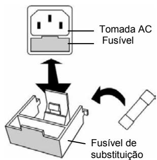 INFOSEC XP OFFICE 800 VA - SUBSTITUÇÃO DO FUSÍVEL - 1
