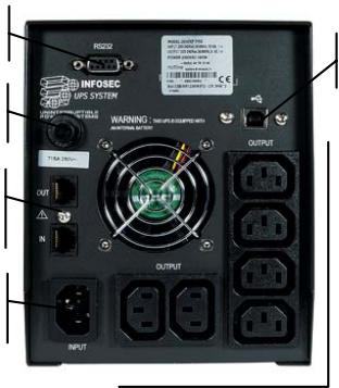 INFOSEC XP PRO 1250 VA - XPPro1000/XPPro1250 - 2