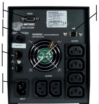 INFOSEC XP PRO 1250 VA - XP Pro 1600 / XP Pro 2000 - 1