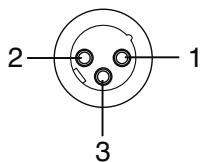 EDIROL M-10DX - Prises MIC (câbles 1~2) - 1