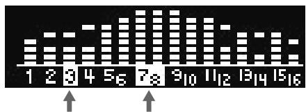 EDIROL M-16DX - Boutons MUTE (ALT) - 1