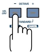 EDIROL PC-50 - Envoi d'un message monomode on - 10