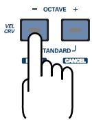 EDIROL PC-50 - Envoi d'un message portamento off - 7