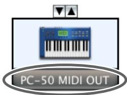 EDIROL PC-50 - Paramétrage mac OS - 3