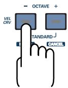 EDIROL PC-50 - Envoi d'un message monomode on - 5