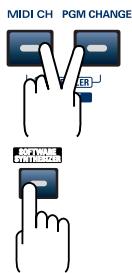 EDIROL PC-80 - Pour passer en mode play - 1