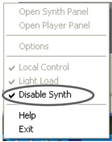 EDIROL PC-80 - Réglage de la taille de la mémoire tampon (buffer) - 2