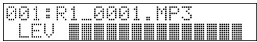 EDIROL R1 - Gradually increase the input volume. - 1