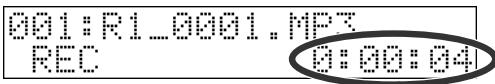 EDIROL R1 - Gradually increase the input volume. - 5