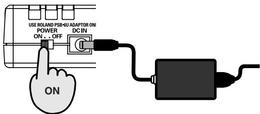 EDIROL R1 - Turn off the R-1's power switch. - 2