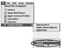 EDIROL UA-20 - Settings the sound input/output - 2