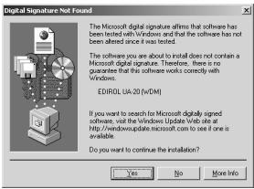 EDIROL UA-20 - Windows 2000 - 8