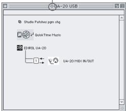 EDIROL UA-20 - OMS settings - 12