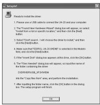 EDIROL UA-20 - Windows XP - 6