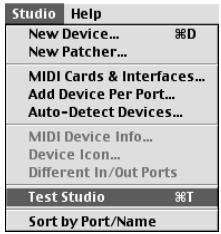 EDIROL UA-20 - Nel menu File selezionare Make Current. - 1