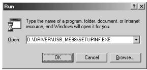 EDIROL UA-20 - ■ Usarios de Windows Me/98 - 1