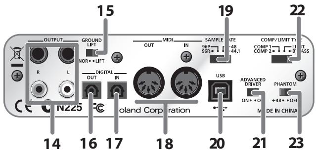EDIROL UA-25EX - Prise casque - 1