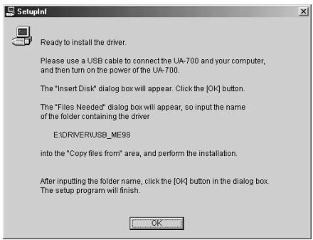 EDIROL UA-700 - D:\DRIVER\USB_ME98\SETUPINF.EXE - 2
