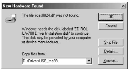 EDIROL UA-700 - Partie relative différenti 210 - 49