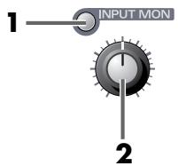 EDIROL UA-700 - ■ Input monitor section - 1