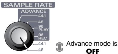 EDIROL UA-700 - ADVANCE OFF (Standard driver mode) - 1
