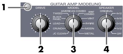 EDIROL UA-700 - ■ Sezione Guitar Amp Modeling - 1