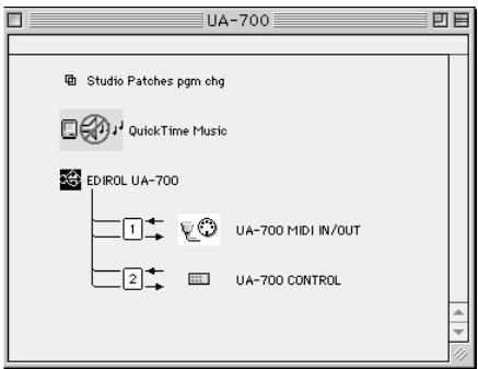 EDIROL UA-700 - OMS-Einstellungen - 14