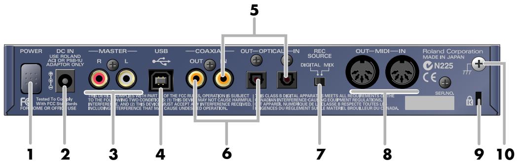 EDIROL UA-700 - Sauvegarde d'un patch - 1