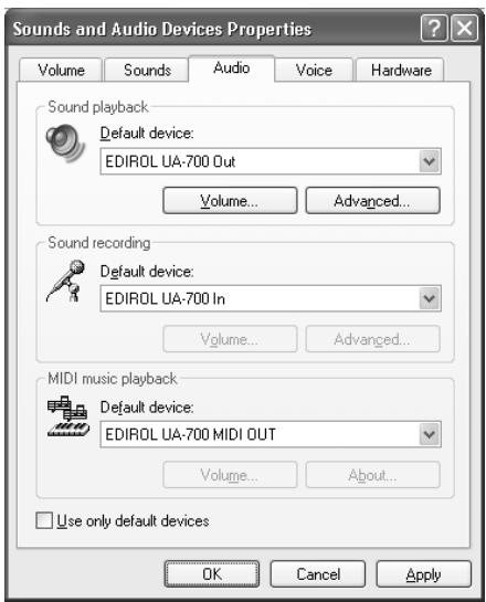 EDIROL UA-700 - MEMO - 3