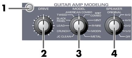 EDIROL UA-700 - ■Guitar Amp Modeling section - 1