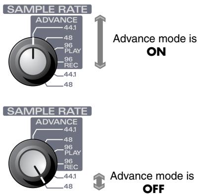EDIROL UA-700 - ADVANCE OFF (Standard-Treibermodus) - 1