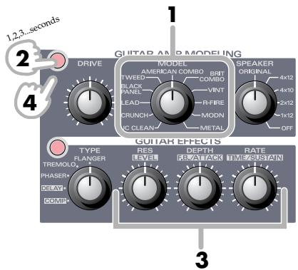 EDIROL UA-700 - Personnalisation des effets - 1