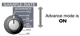 EDIROL UA-700 - ■ Advanced mode - 1