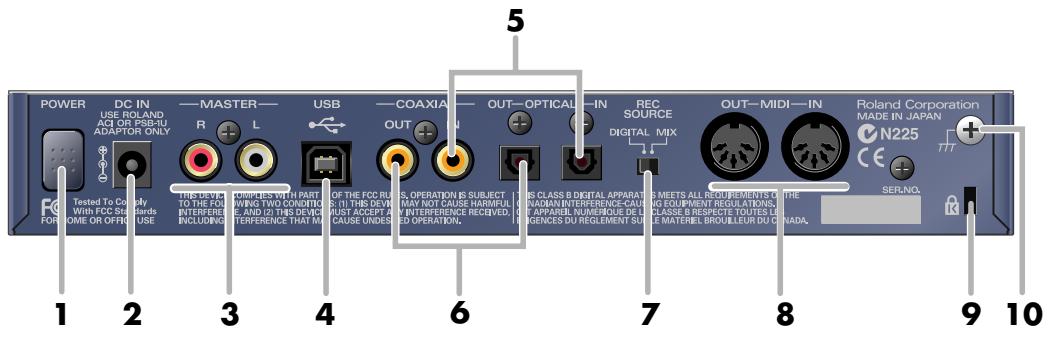 EDIROL UA-700 - Saving a patch - 1